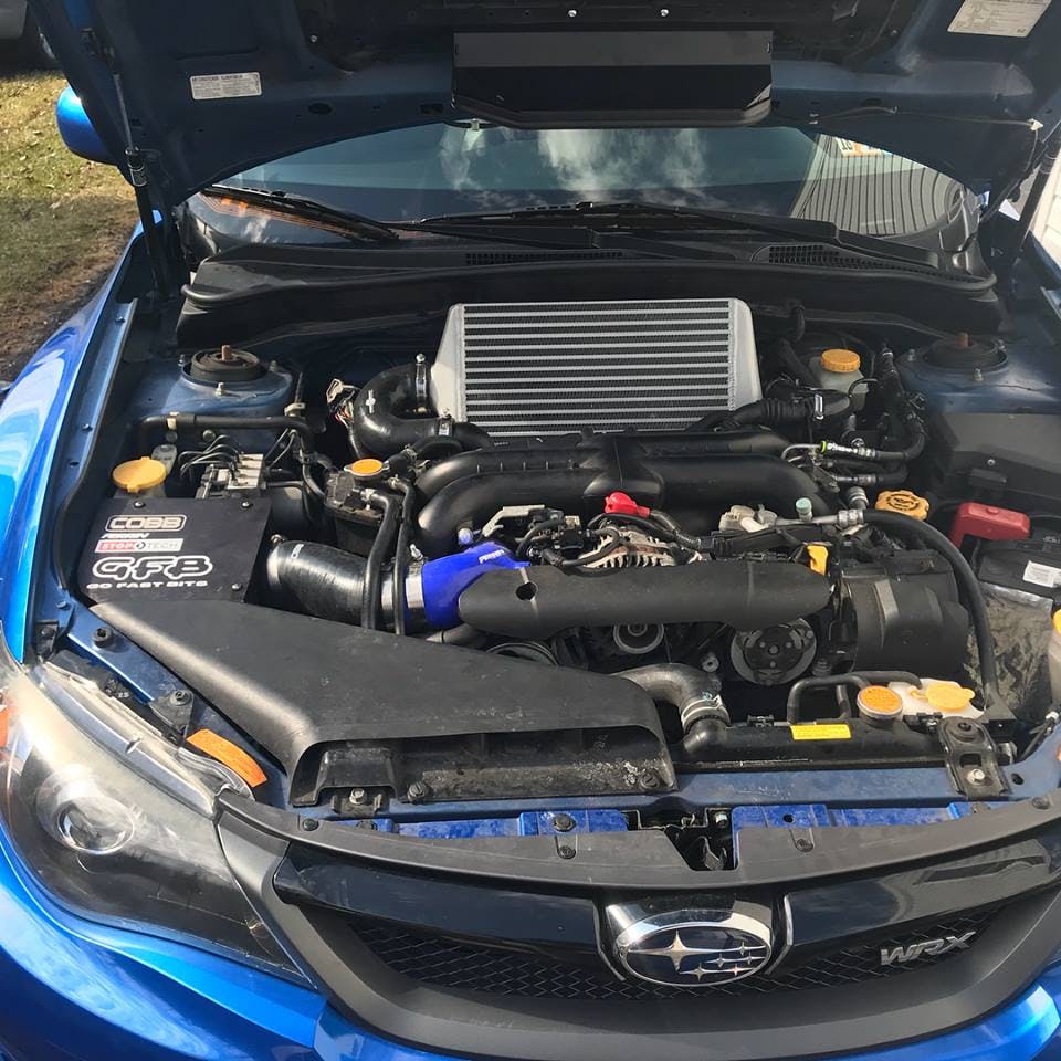 Process West Verticooler Top Mount Intercooler Subaru WRX 20082014